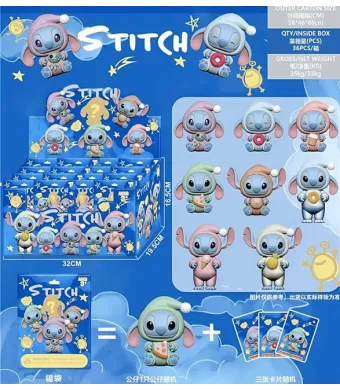 Plic surpriză cu figurine Stitch – colecție adorabilă engros
