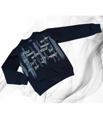 BLUZA baieti bumbac, 9-12  ani, 4/set engros