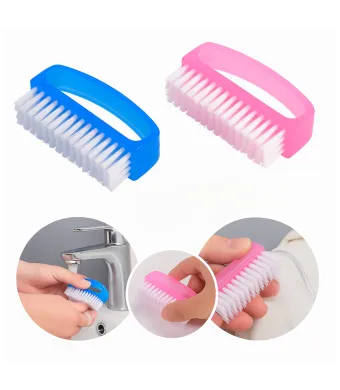 Perii de Curățare 7x2cm cu Mâner, 2/set din Plastic Diferite Culori Engros
