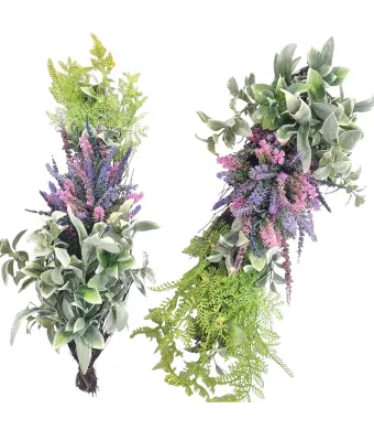 Decoratiune florala pe baza de crengute uscate 65 cm