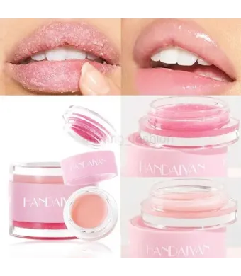 Handaiyan Berries Lip Scrub & Lip Mask H1039 – Set Exfoliant și Mască de Noapte pentru Buze Catifelate Engros