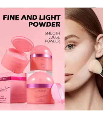 Handaiyan Flawless Aura Loose Powder H3029 – Pudră Liberă Fină și Ușoară, Culori Mixte Engros