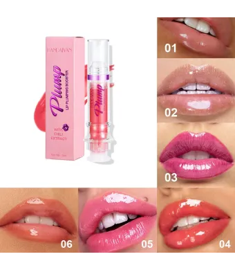 Handaiyan Lip Plumping Gloss H1058 – Luciu de Buze Volumizant, Efect Instant, Culori Mixte Engros