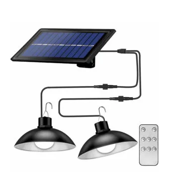Proiector LED Solar cu 2 Lămpi – Model XF-707-2 Engros