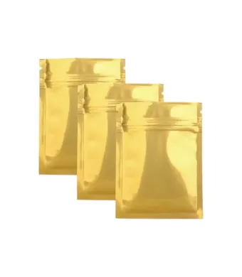PUNGI ZIPLOCK GOLD 16X27 CM (100 BUC/SET)