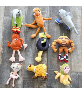 Set Brelocuri Personaje Amuzante – Colecția “Funny Friends” cu Balerina Cappuccina și Prietenii Ei,En-gros