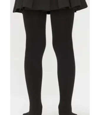 Dres fetițe Penti Pretty ,,Bamboo''- mat, opac culoare  negru Engros (4-5 Ani)