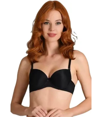 Sutien NBB cu Push-up,si cupe ,culoare Negru Engros (75B)
