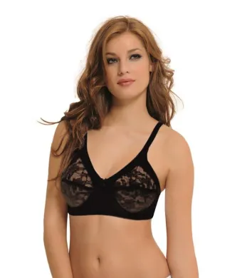 Sutien NBB Dama, Minimizator din Dantelă,Negru ,Engros (80B)