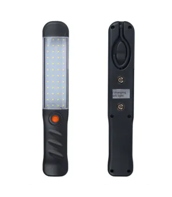 Lanternă LED reîncărcabilă-Engros cu 3 moduri de iluminare.magmatică cu agățător