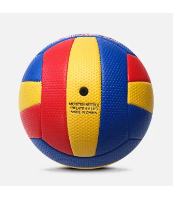 Minge volei tricolor, soft-touch, en-gros