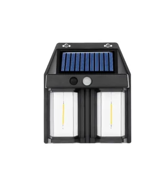 Lampă LED Solară Exterior Engros, Cu Senzor De Mișcare, 3 Moduri, Lumină Caldă