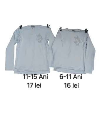 Bluza Engros pentru fete, cu model din pietricele (6-7, 7-8, 8-9, 9-10, 10-11 ani)