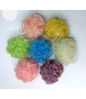 Set de 12 bucati Bureți de Baie Colorate Engros