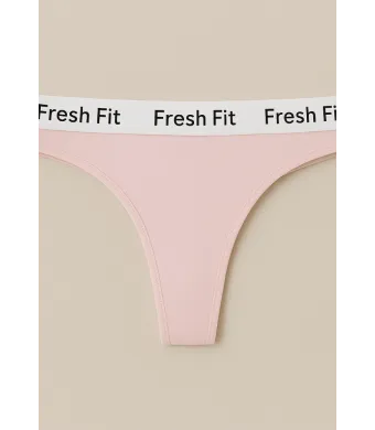 Chilot, Dama Tanga Fresh Fit ,Culoare -Roz Pudrat,Engros (1)