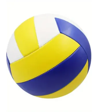 Minge volei pvc, usoara, cusaturi, multicolor, en-gros