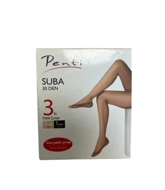 Tălpici Penti Suba ,contine 3 perechi de talici ,2 de culoare Bej si 1 Neagra,Engros (2-37/38)