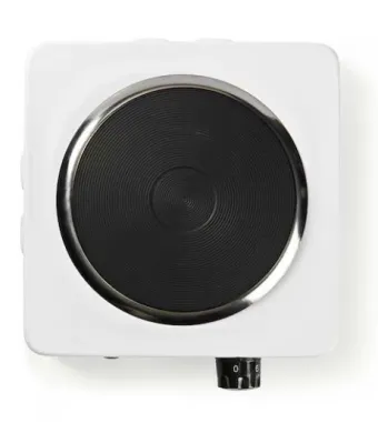 Plita electrica-Engros, putere 1500 W, diametru 185mm, protectie la supraincalzire, control temperatura, indicator luminos