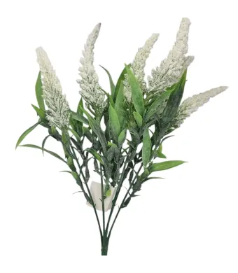 Buchet floare artificiala tip Lavanda engros 5 fire 33 cm lungime