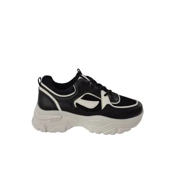 Adidasi Dama cu Talpa Inalta, Panza +Piele Ecologica, Marimi 36-41, Engross, 8buc/bax,