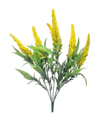Buchet floare artificiala tip Lavanda engros 5 fire 33 cm lungime