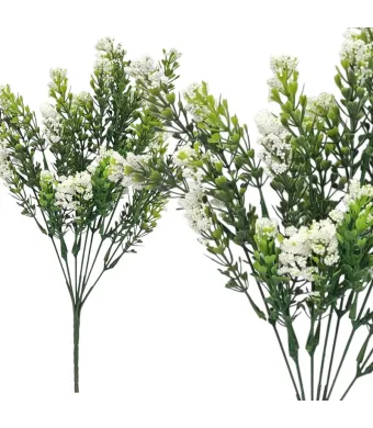 Buchet verdeata artificiala engros 7 fire 35 cm lungime