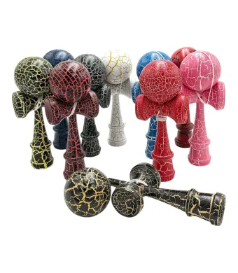 Kendama cu Design Cracked – Model Profesional in Culori Diverse