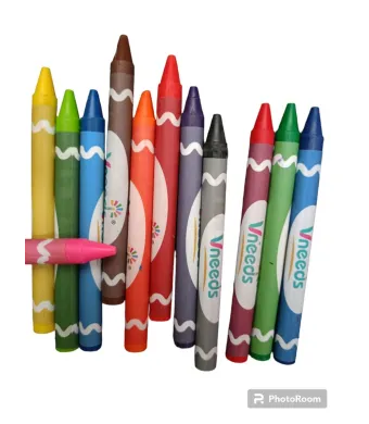 ​Set 12 creioane cerate engros, multicolore