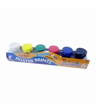 Set acuarele guașe 6 culori engros