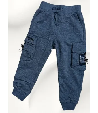 PANTALON  de trening pentru baieti, 3-8 ani, bumbac,  5/set engros
