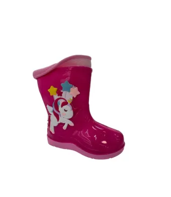 Cizme Ploaie Copii,Impermeabile,Captuseala Detasabila,UnicornEngross,Marimi 31-36,6buc/Serie