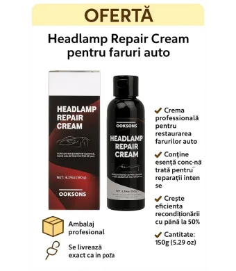 Headlamp Repair Cream pentru faruri auto Engros