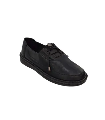 Pantofi Casual Dama, Piele Ecologica, Talpa Cusuta, Engross, Marimi 36-41, 8buc/bax, Negru