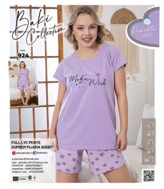 Pijama Dama Baki Licra Short 924 Engros