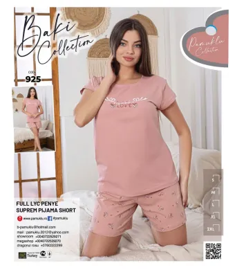 Pijama Dama Baki Licra Short 925 Engros