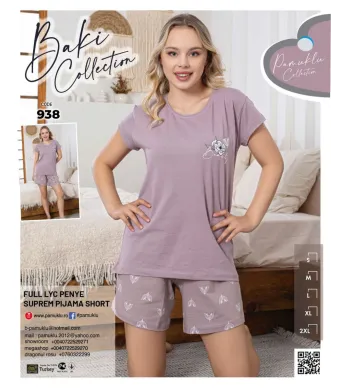 Pijama Dama Baki Licra Short 938 Engros