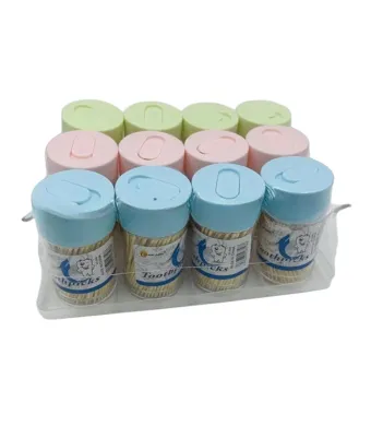 Scobitori din lemn 1 set / 12 recipiente  Engros