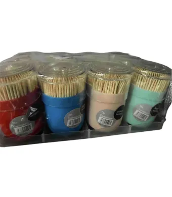 Scobitori din lemn 1 set / 12 recipiente  Engros