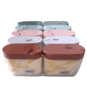 Scobitori din lemn 1 set / 10 recipiente Engros
