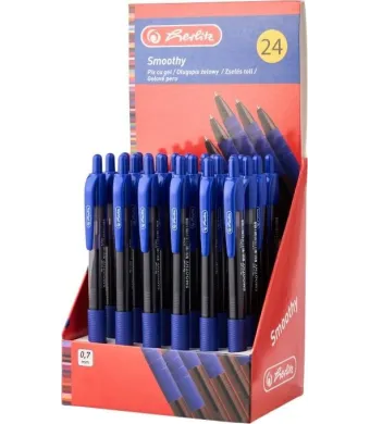 Pix cu gel Herlitz Smoothy, 0.7 mm, Engross