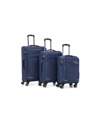 Set 3 trolere Engros, valize calatorie, material textil, marimi diferite
