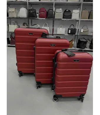 Set 3 trolere Engros, valize calatorie, plastic ABS, marimi diferite