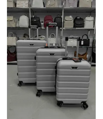 Set 3 trolere Engros, valize calatorie, plastic ABS, marimi diferite