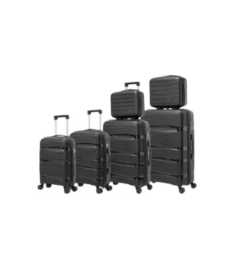Set 6 trolere Engros, valize calatorie, plastic ABS, marimi diferite