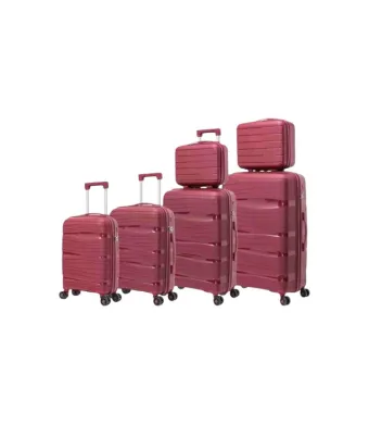 Set 6 trolere Engros, valize calatorie, plastic ABS, marimi diferite