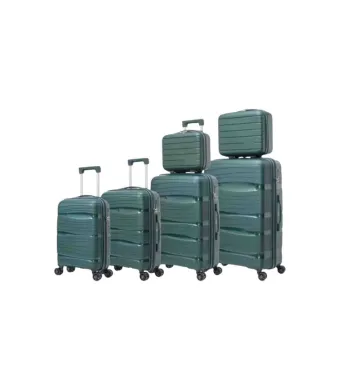 Set 6 trolere Engros, valize calatorie, plastic ABS, marimi diferite