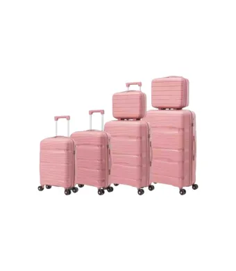Set 6 trolere Engros, valize calatorie, plastic ABS, marimi diferite