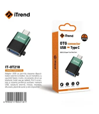 ADAPTOR OTG CU TIP C ITREND USB 3.0 OT 218