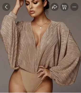 Body dama Engros (Crem, S M L, 3 buc)