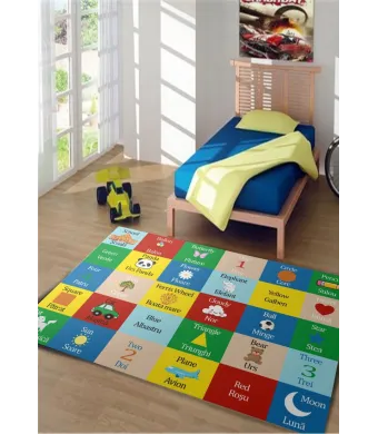 Covor antiderapant copii Learn Engros (120x180)